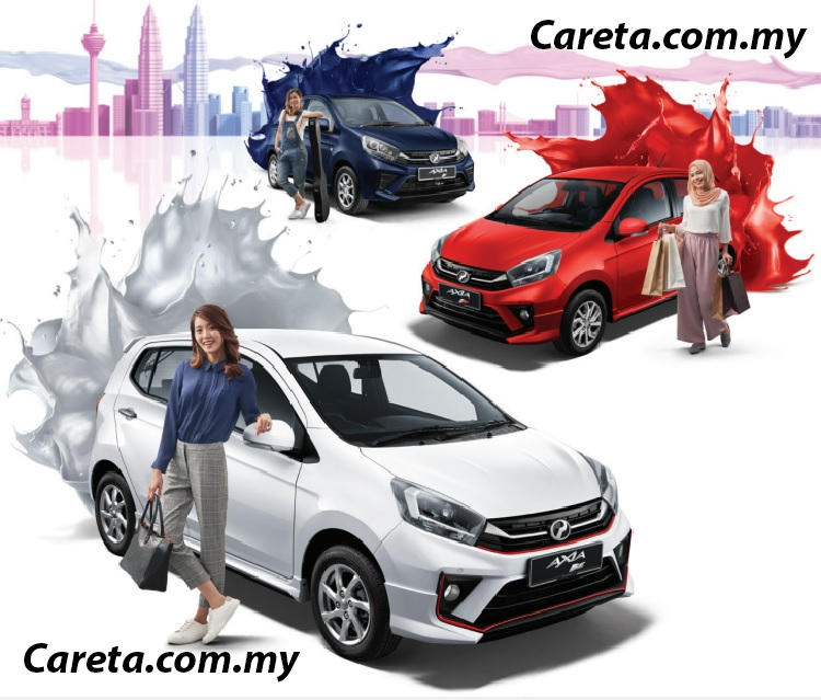 Perodua Axia: Perbezaan 6 varian yang ditawarkan!  Careta